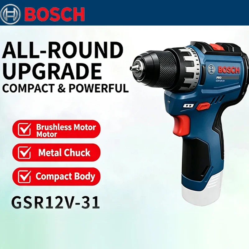 Electronics Repair Tools - مثقاب كهربائي بوش GSR 12V-31 بدون