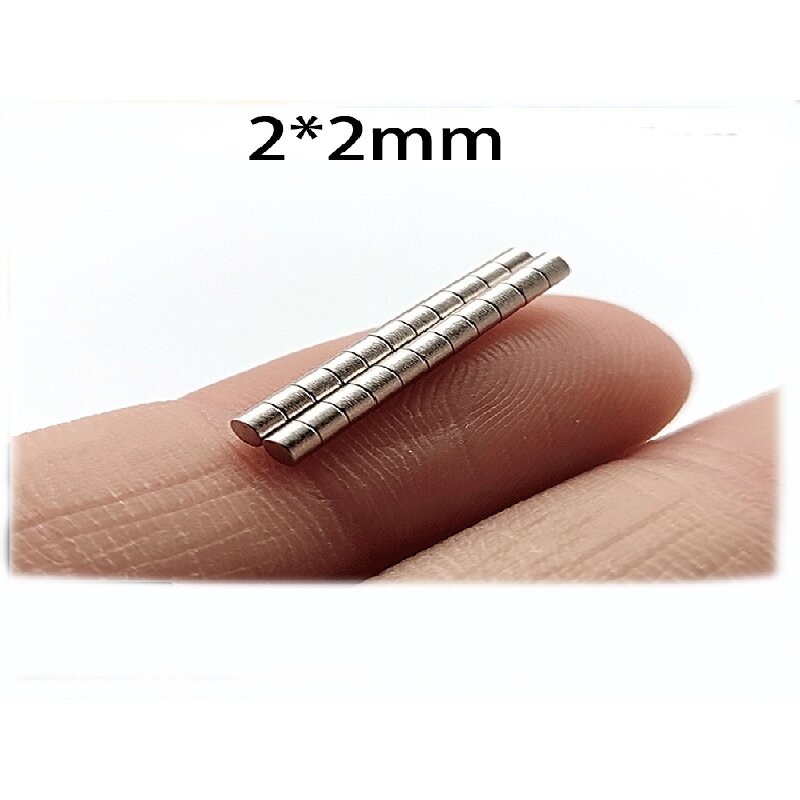 100 قطعة مغناطيس صغير 2×2 مم،  - مراجعة Electronics Repair Hobby وسعره