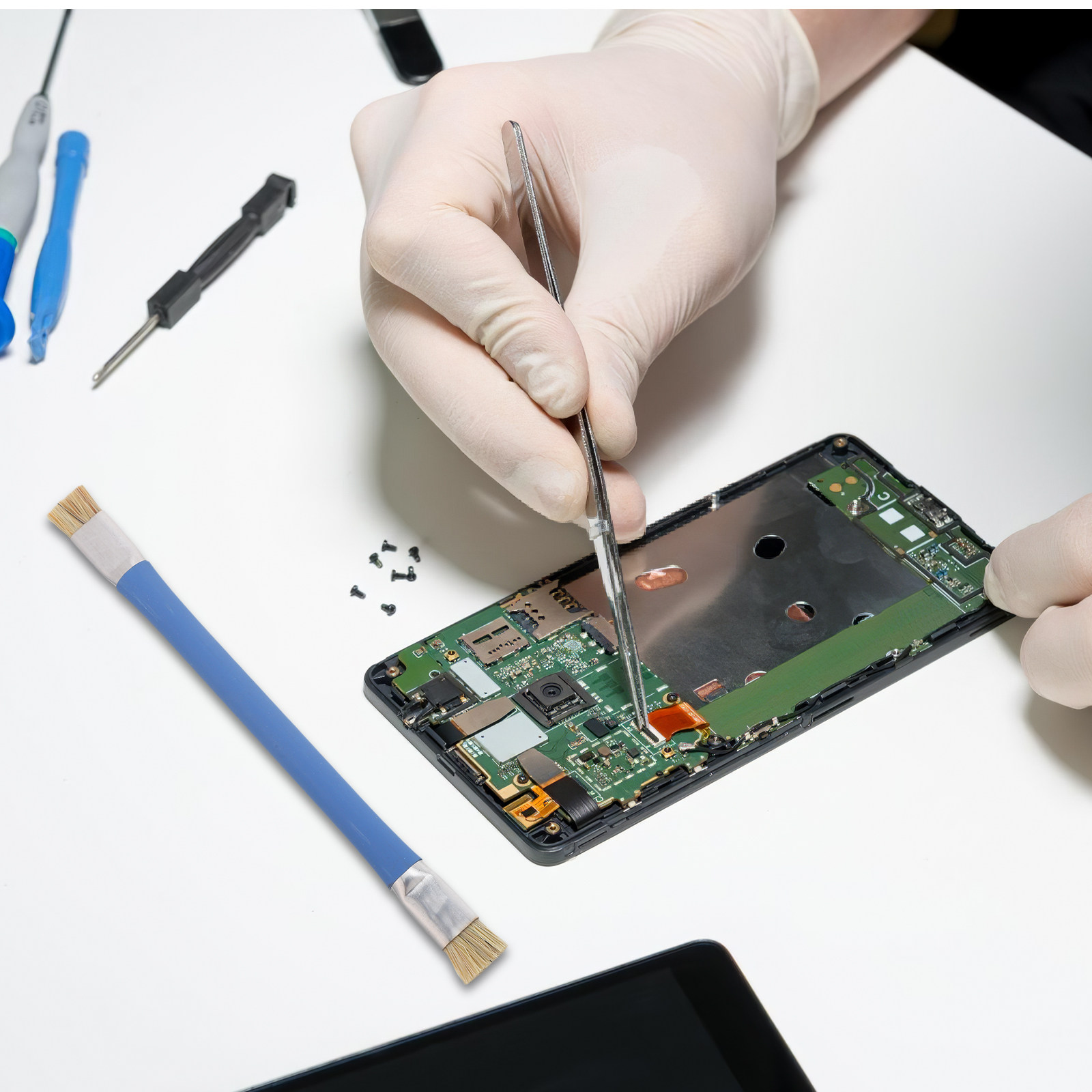 4 قطع من فرش التنظيف المضادة ل - مراجعة Electronics Repair In Usa وسعره