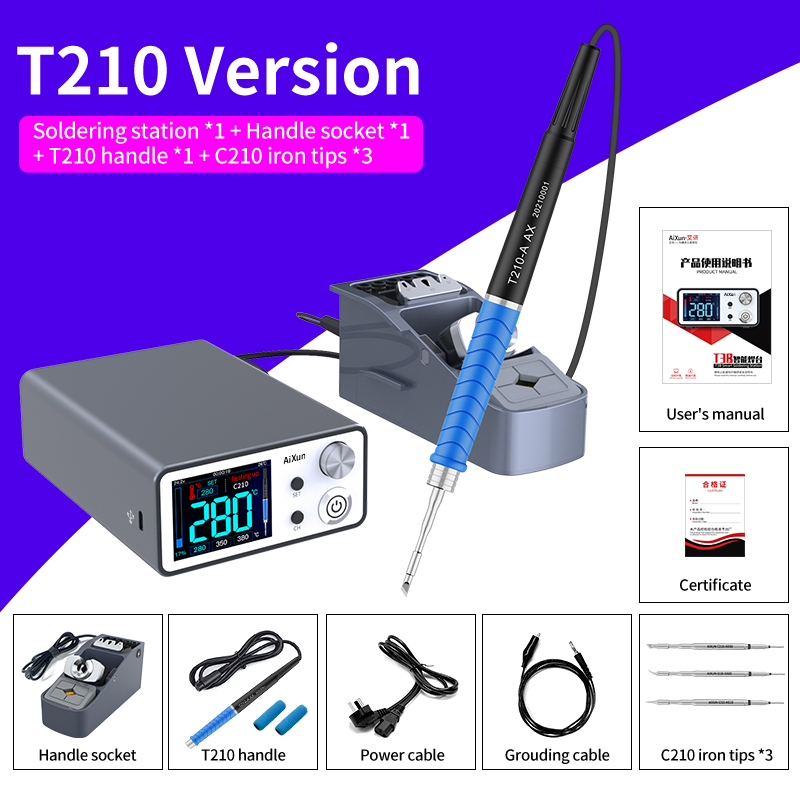 محطة لحام إلكترونيات ذكية T3B  - مراجعة Electronics Repair In Usa وسعره