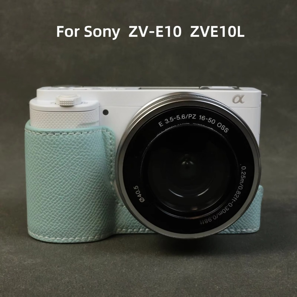 حافظة واقية من الجلد لكاميرا س - مراجعة Sony Camera Zv-E10 وسعره